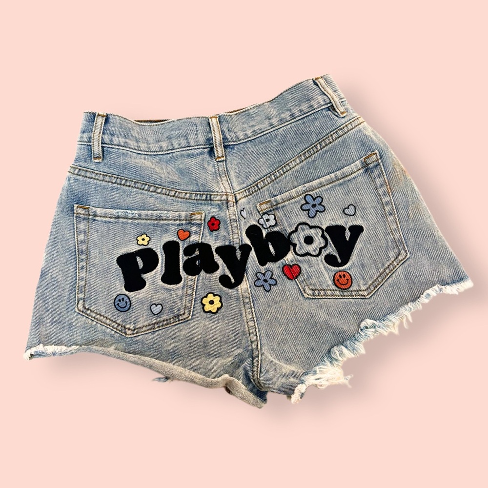 Playboy by Pacsun Logo Shorts *Sold Out Everywhere*